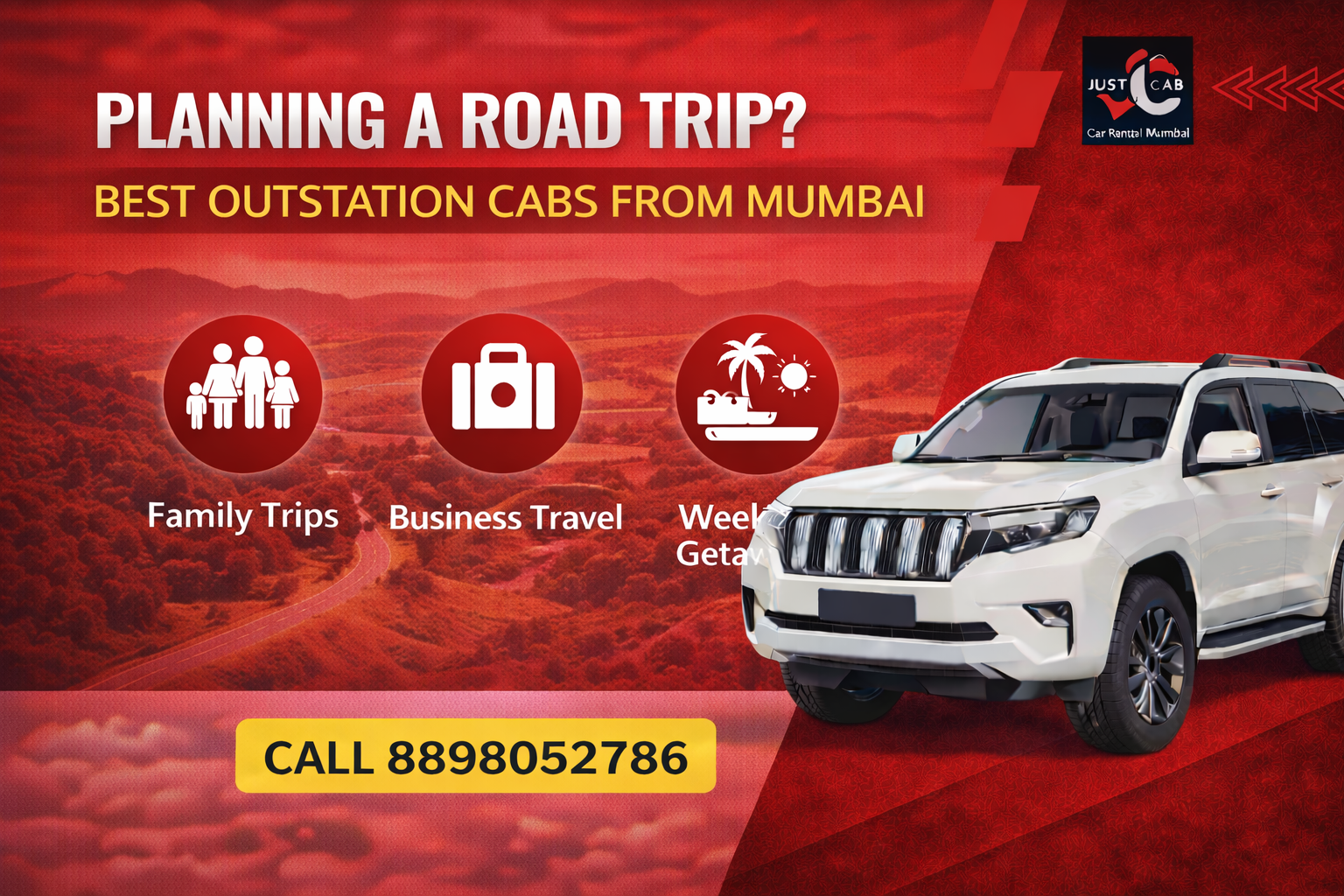 Planning a Road Trip? Best Outstation Cabs from Mumbai